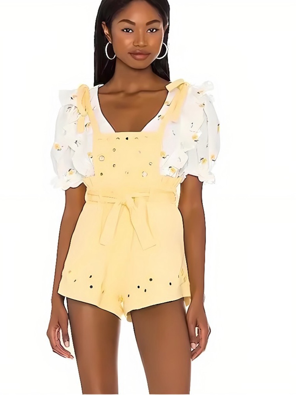 For Love and Lemons- Taylor short-tall romper